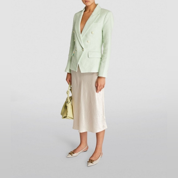 L'AGENCE Double-Breasted Kenzie Blazer - Picture 7 of 11